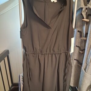 Calvin Klein Charcoal Sleeveless Mini Dress